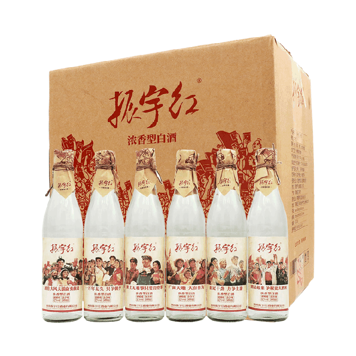振宇红500ml浓香型白酒